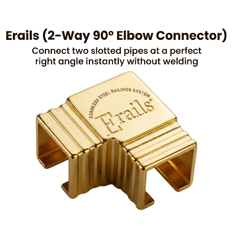 Erails Gold L-Bend
