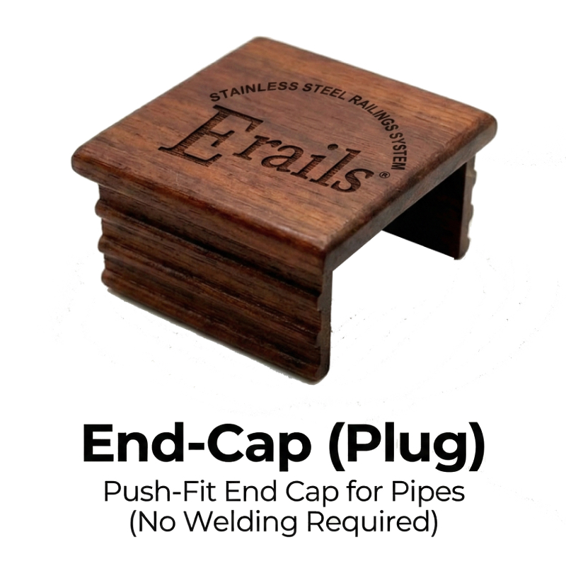 Erails Wooden End-Cap
