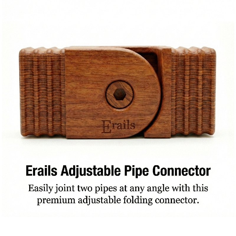 Erails Wooden Adjustable Bend