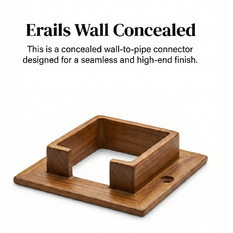 Erails Wooden Wall-Conciled