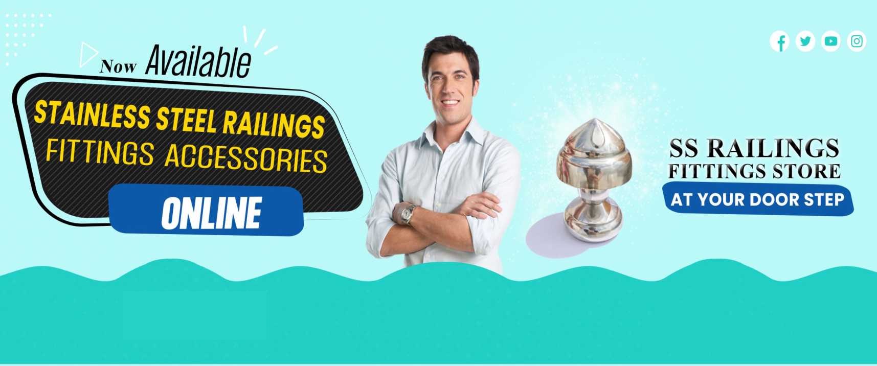 erails railings fittings Accesorries